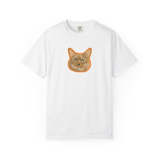 Tortoise Cat Face T-Shirt | Cute Cat Portrait Tee